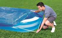 Как найти дырку в каркасном бассейне?