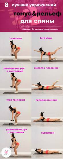 8 лучших упражнений для спины