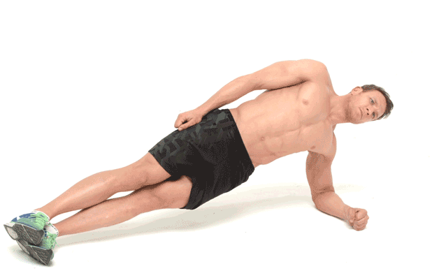 Упражнение боковая планка