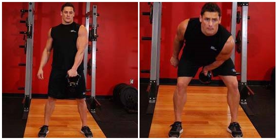 Махи гирей одной рукой