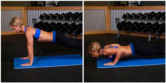 Отжимания от пола