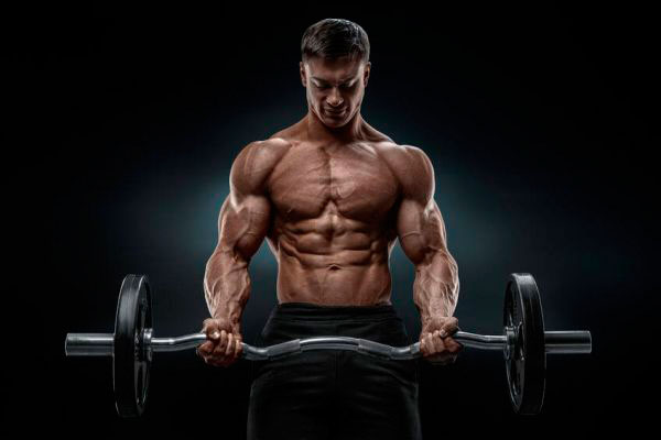 Подъем штанги на бицепс