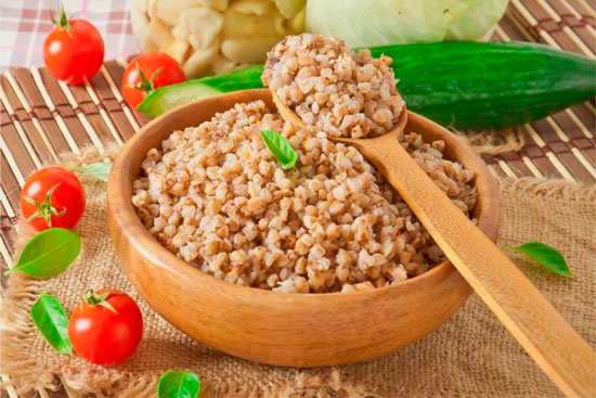 Приготовленная гречневая каша