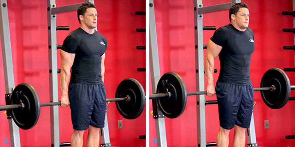 тяга за спиной