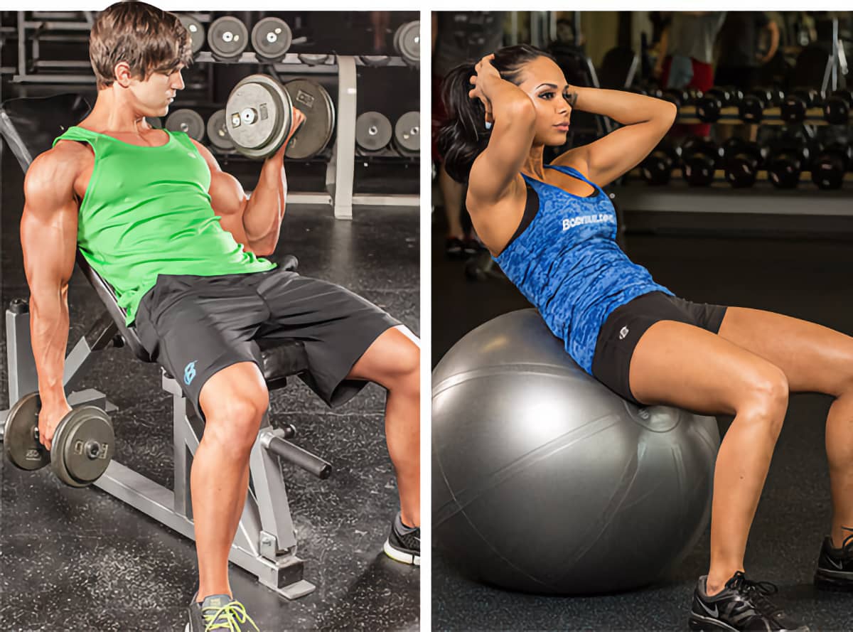 Силовые упражнения на растяжку