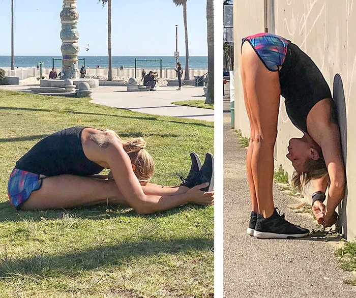 Упражнение складной нож