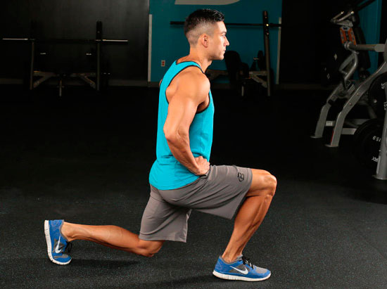 Выпады без веса